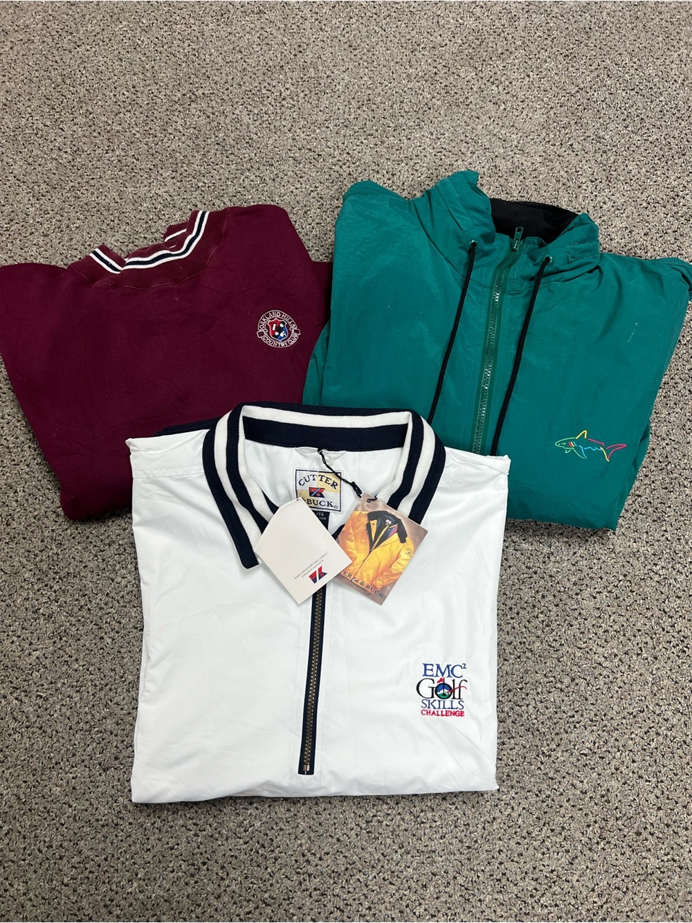 Vintage Golf Jacket / Sweater Bundle - XL